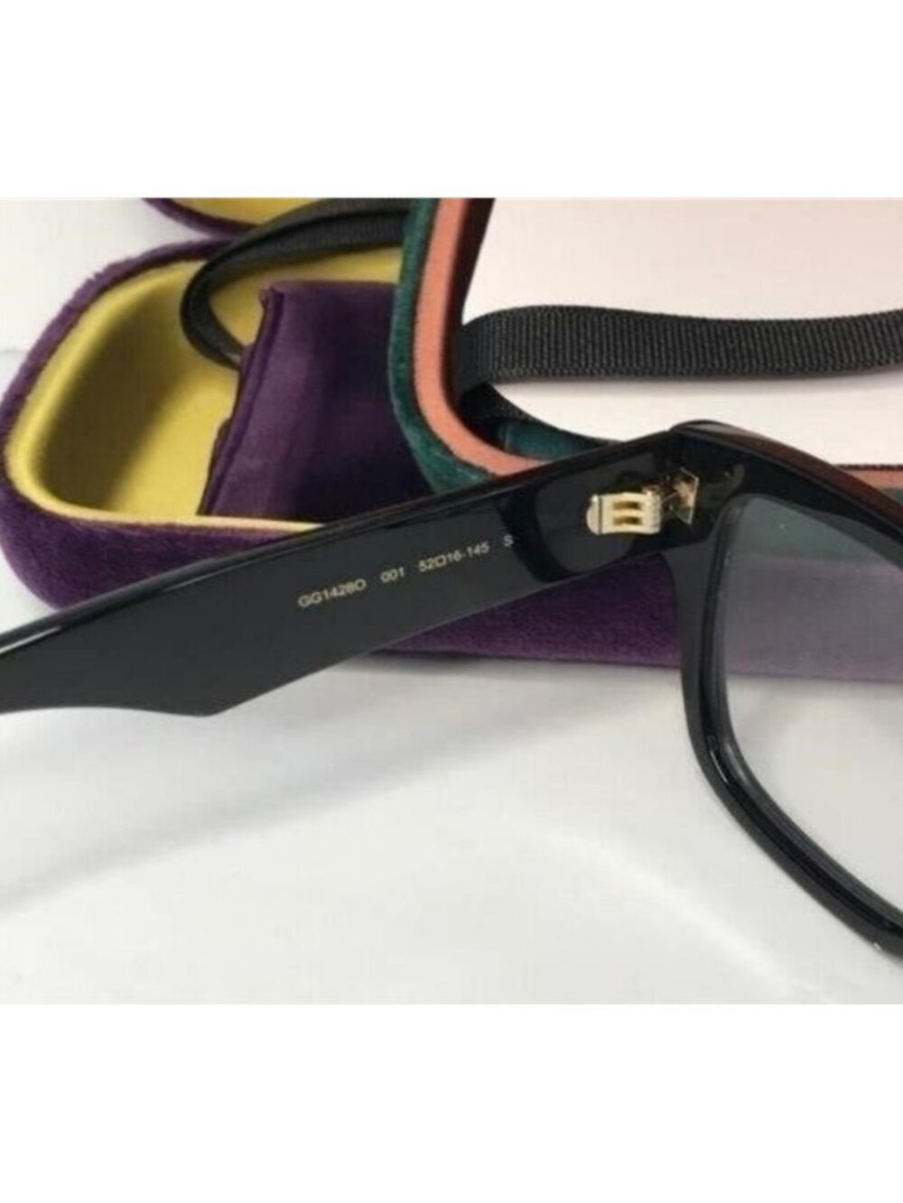 Original Gucci GG1428O 001 is the perfect choice for man , description : For who - Picture 9 of 10